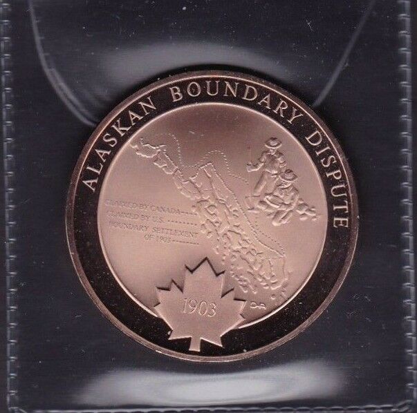 Large Canada 1903 Alaskan Boundary Dispute Medal