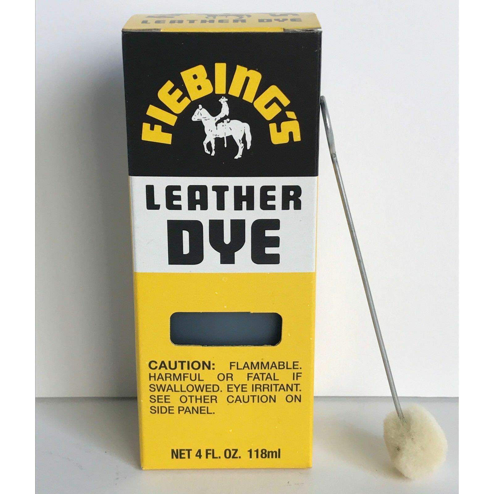 Fiebing's Leather Dye W/ Applicator For Shoes, Boots, Bags, Couches (all Colors)