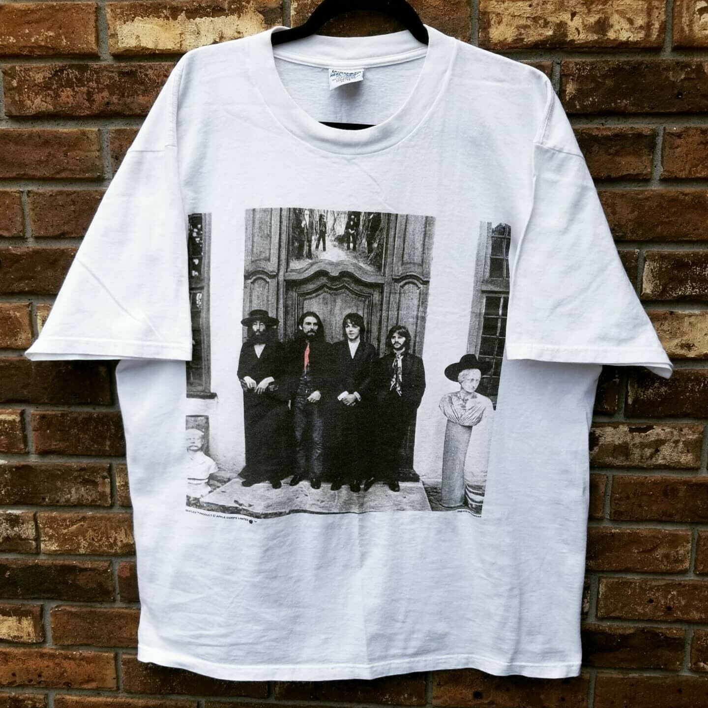 Original Vintage 1990s The Beatles Hey Jude Album Promo Band Tee T Shirt XL